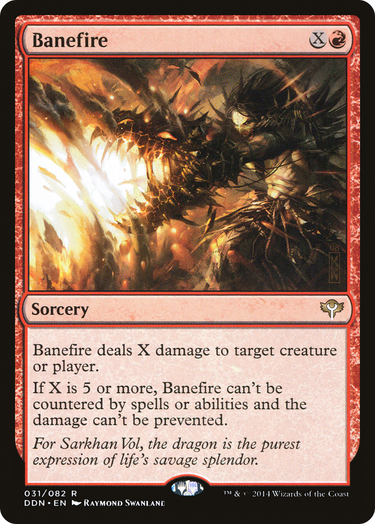 Banefire (031) - Duel Decks: Speed vs. Cunning