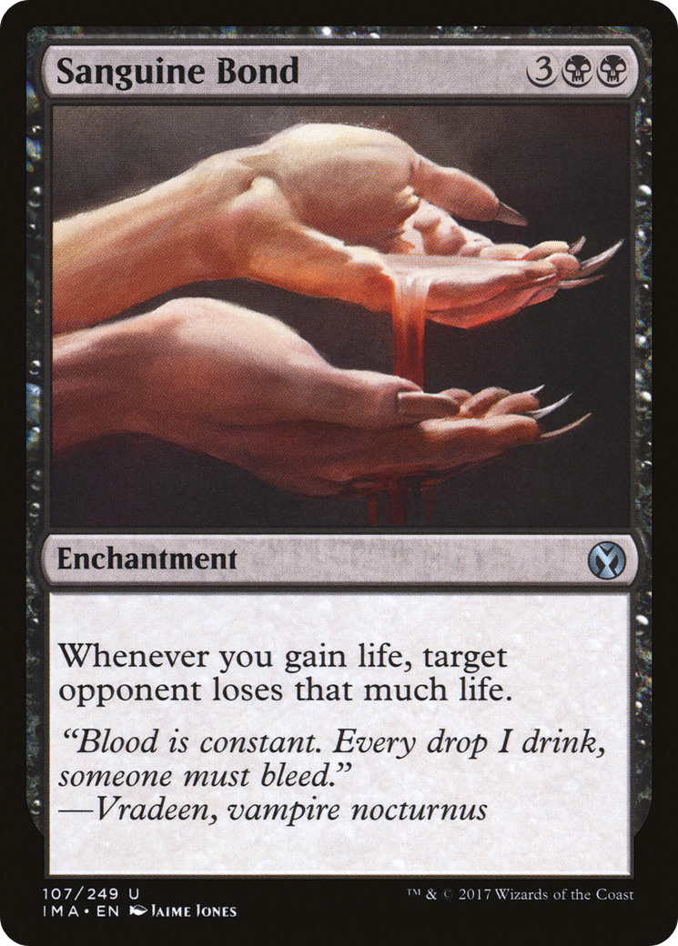 Sanguine Bond (107) Foil - Iconic Masters