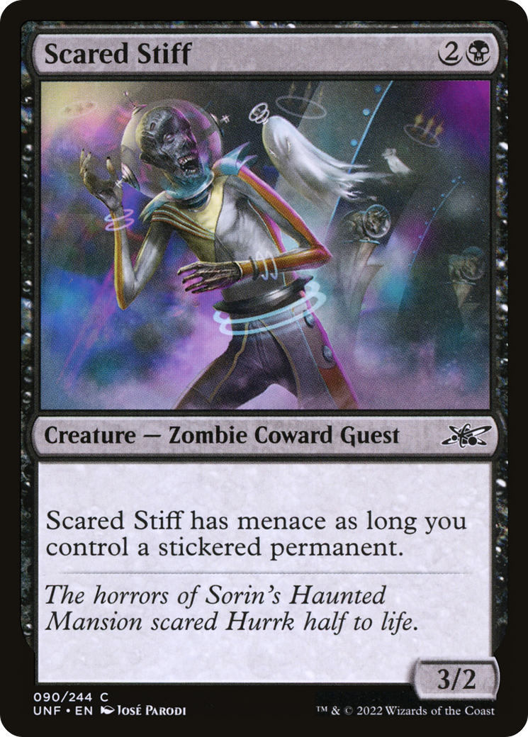 Scared Stiff (090) Foil - Unfinity