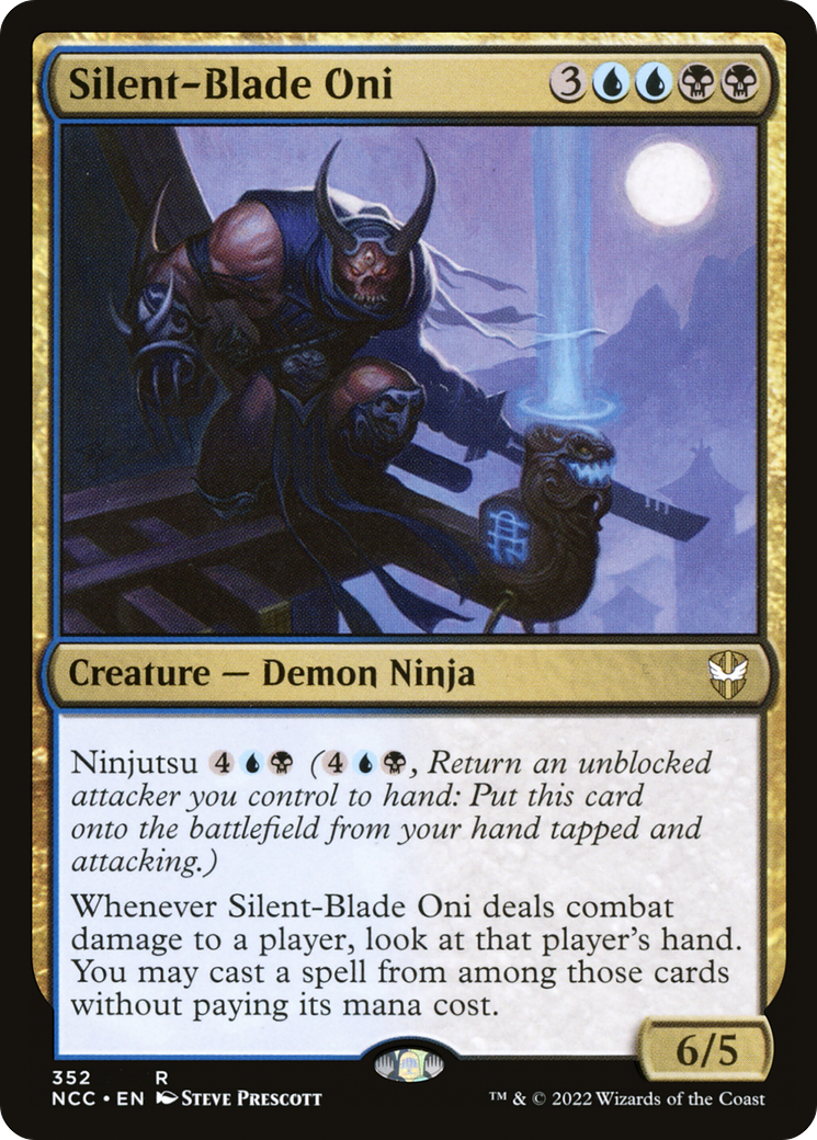 Silent-Blade Oni (352) - New Capenna Commander