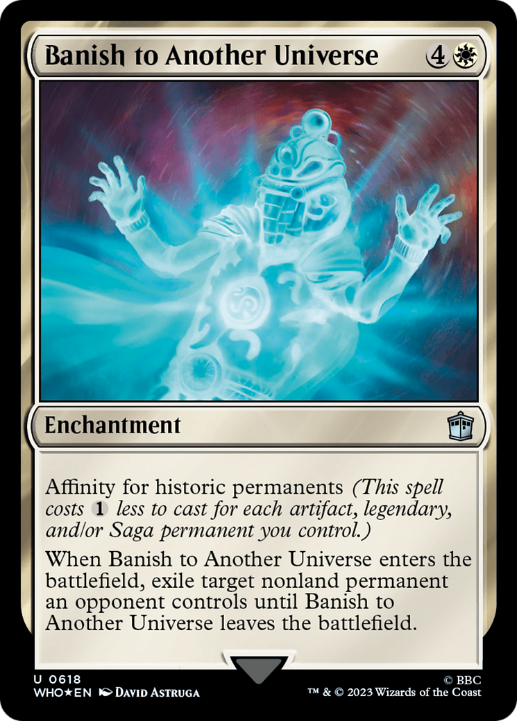 Banish to Another Universe (618) Foil - Doctor Who