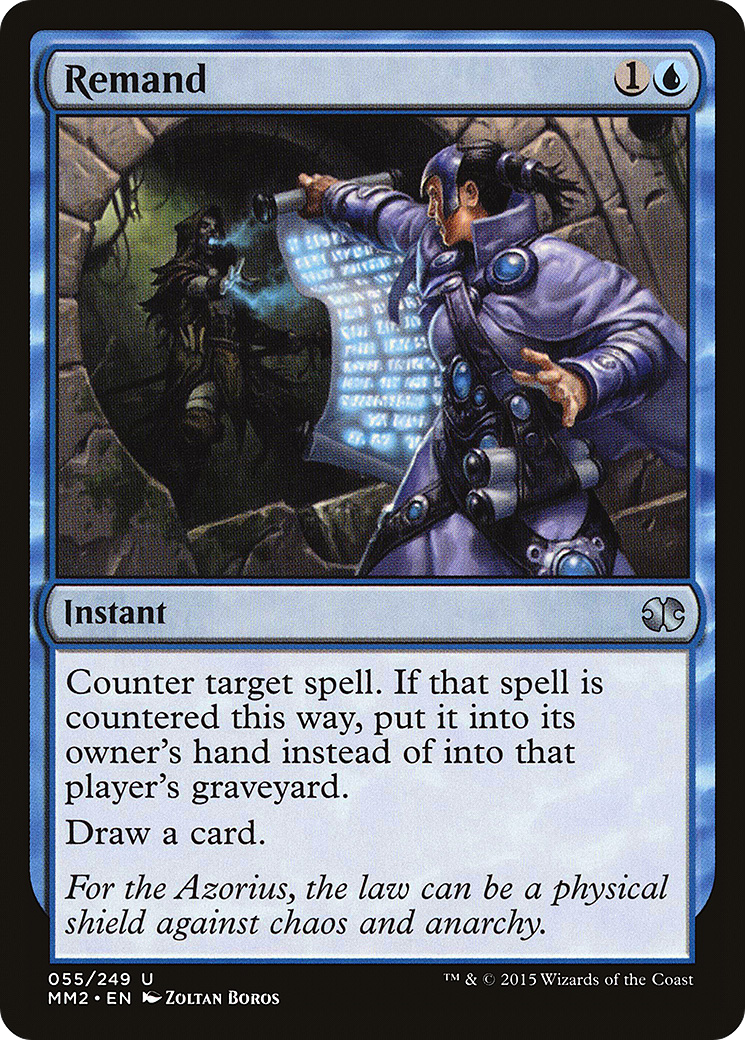 Remand (055) Foil - Modern Masters 2015
