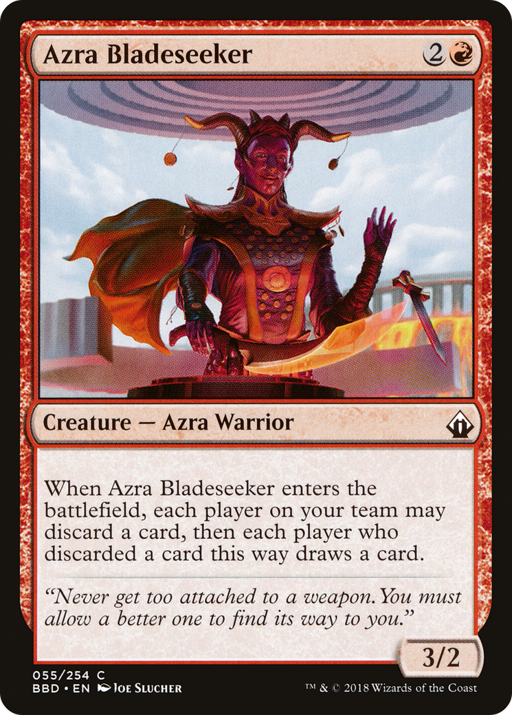 Azra Bladeseeker (055) Foil - Battlebond