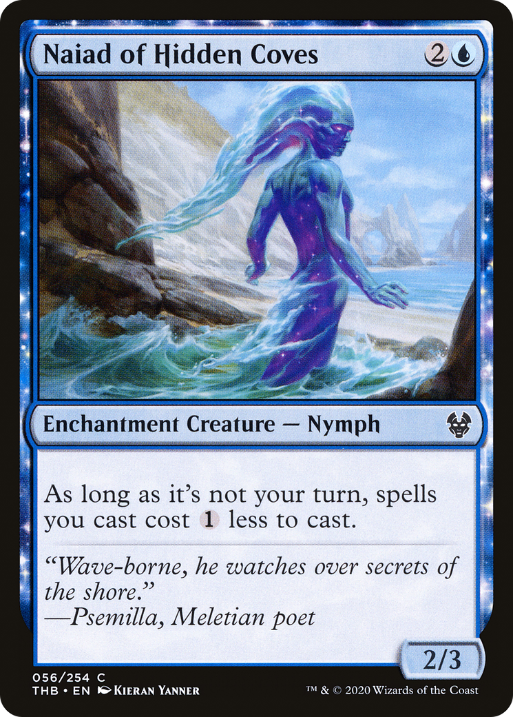 Naiad of Hidden Coves (056) Foil - Theros Beyond Death