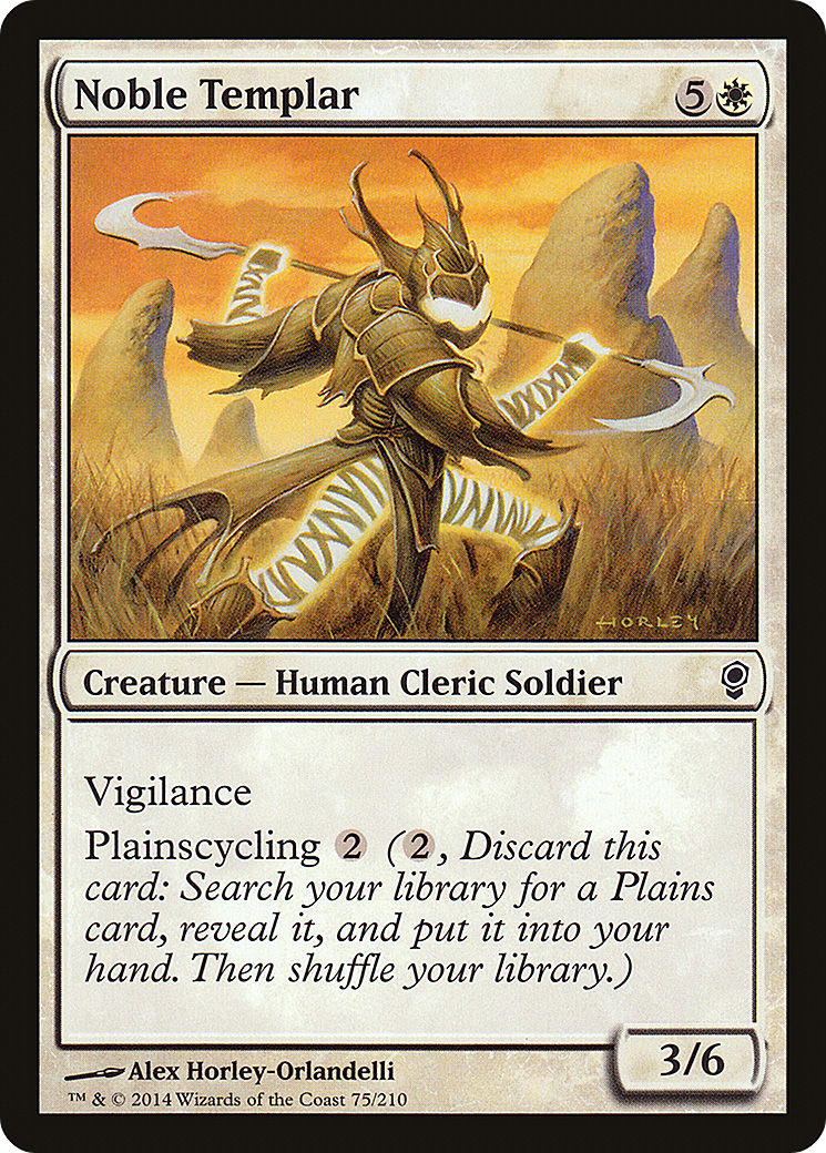 Noble Templar (075) Foil - Conspiracy