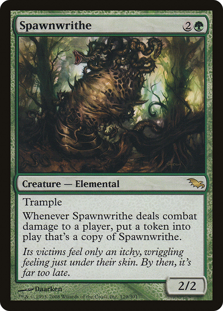 Spawnwrithe (129) Foil - Shadowmoor
