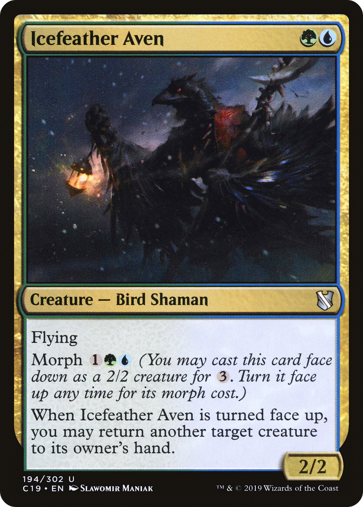Icefeather Aven (194) - Commander 2019