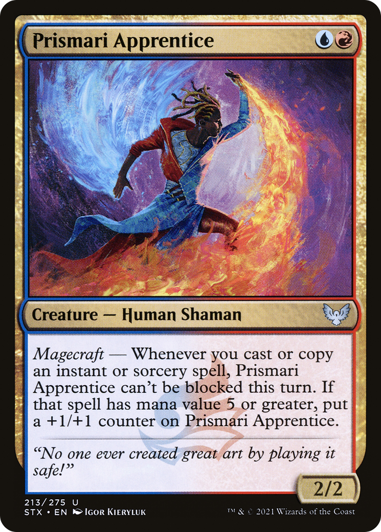 Prismari Apprentice (213) Foil - Strixhaven: School of Mages