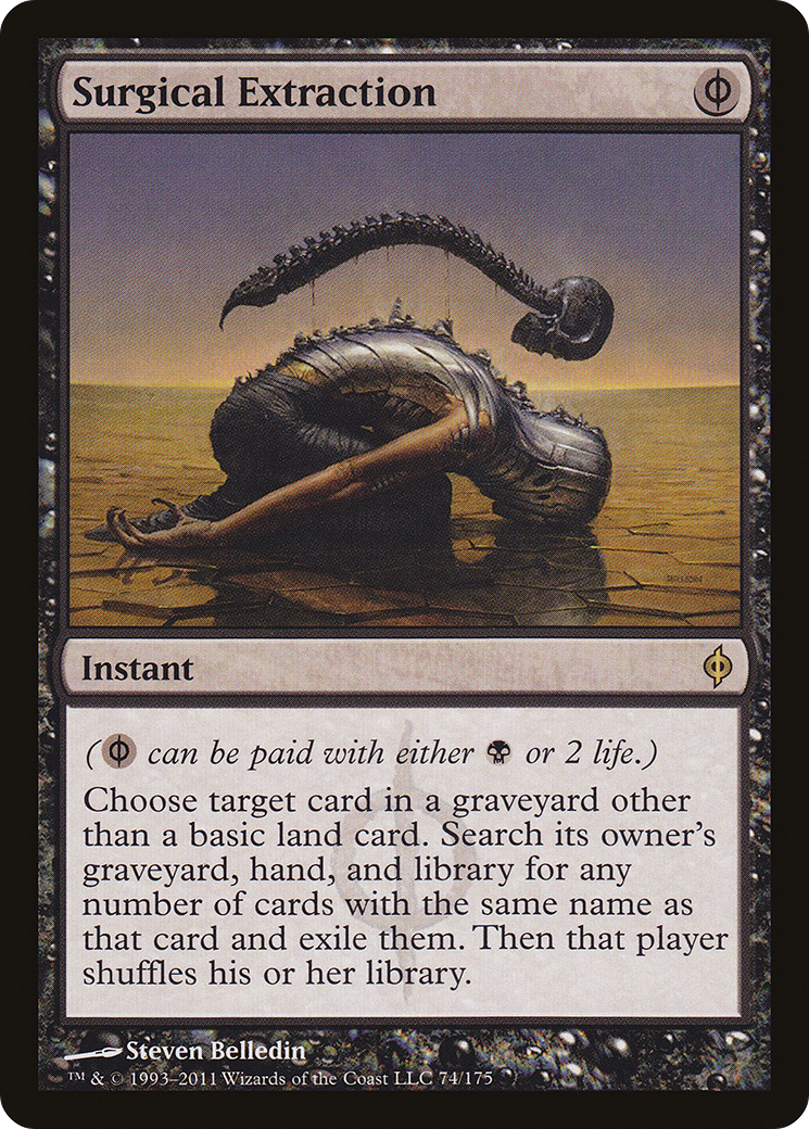 Surgical Extraction (074) Foil - New Phyrexia