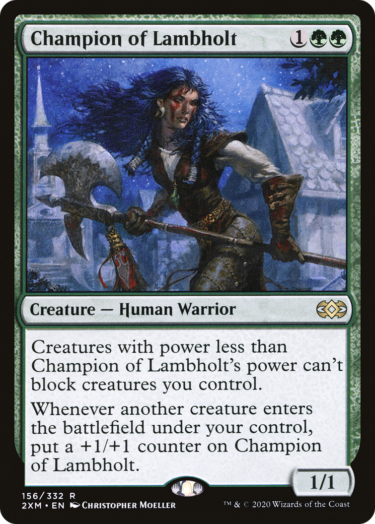 Champion of Lambholt (156) Foil - Double Masters