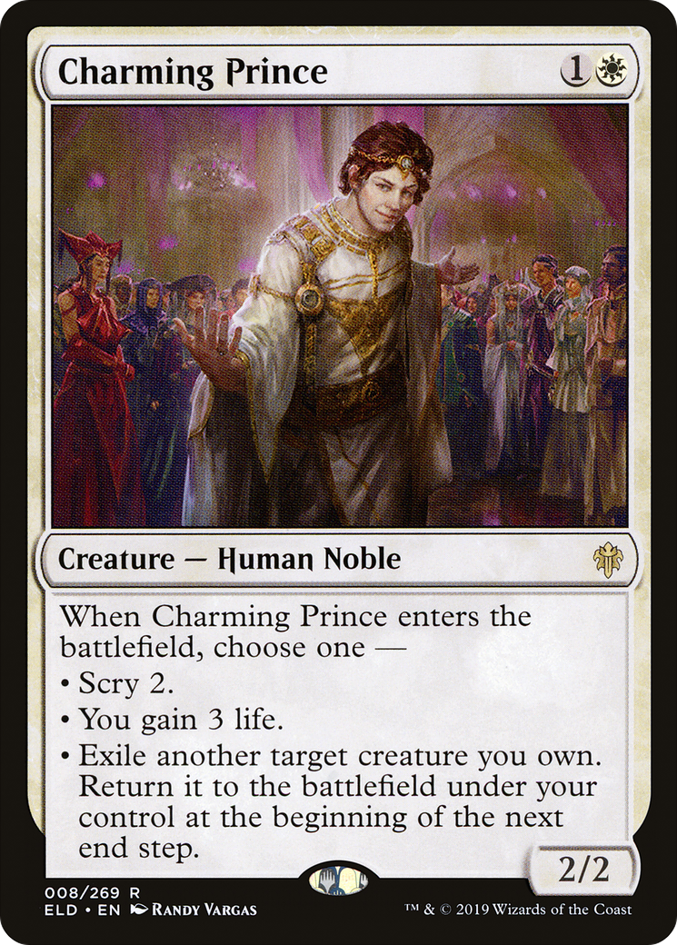 Charming Prince (008) Foil - Throne of Eldraine