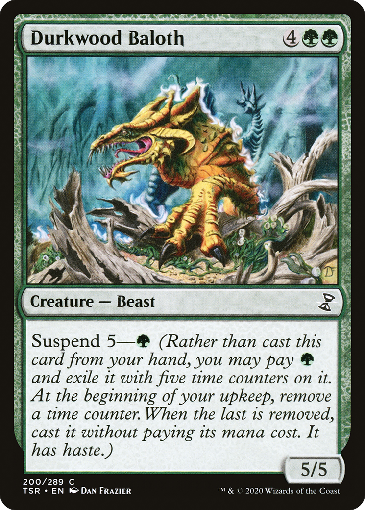 Durkwood Baloth (200) Foil - Time Spiral Remastered