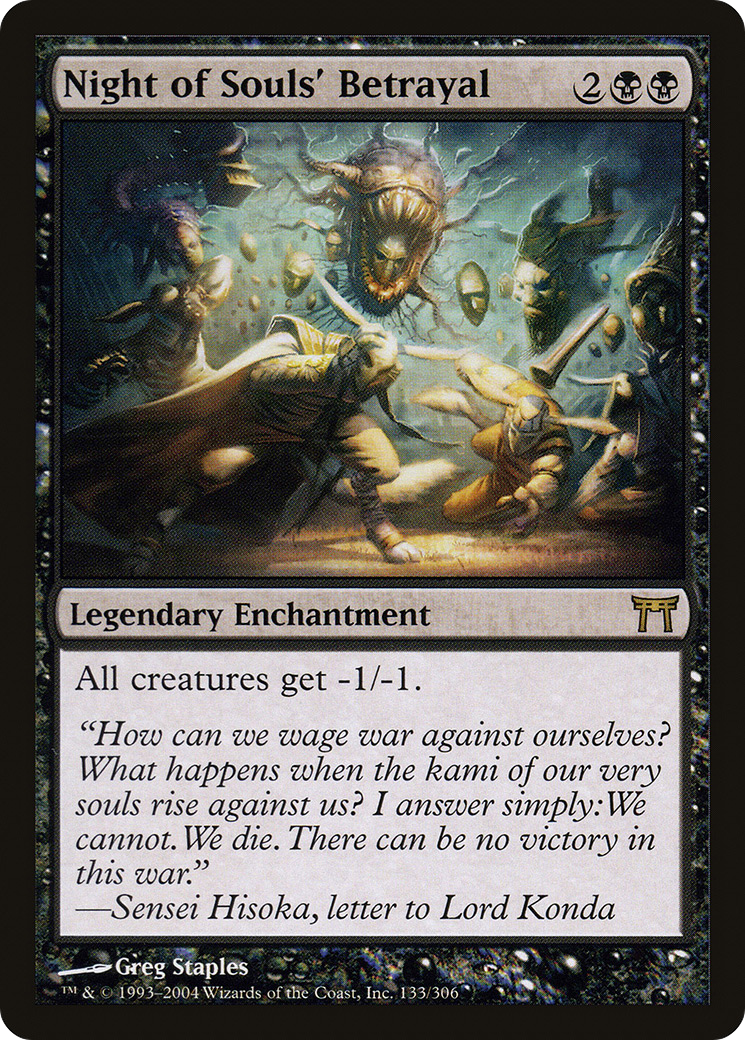 Night of Souls' Betrayal (133) Foil - Champions of Kamigawa