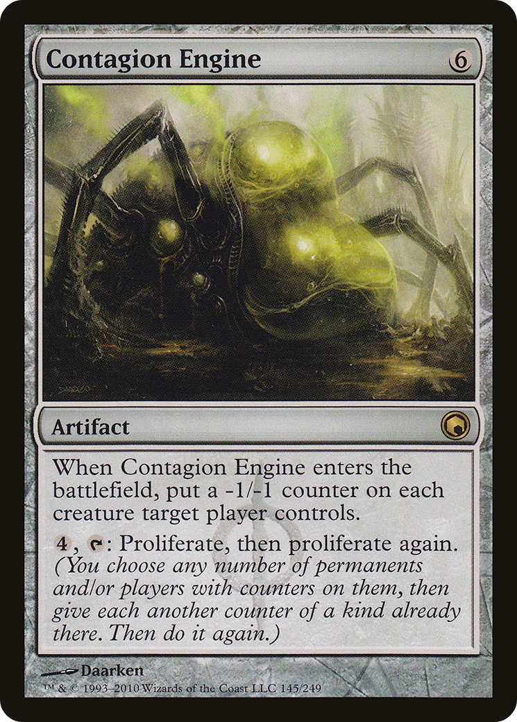 Contagion Engine (145) Foil - Scars of Mirrodin