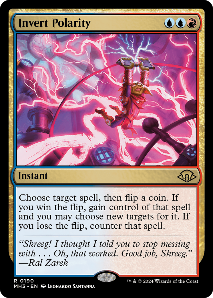Invert Polarity (190) Foil - Modern Horizons 3