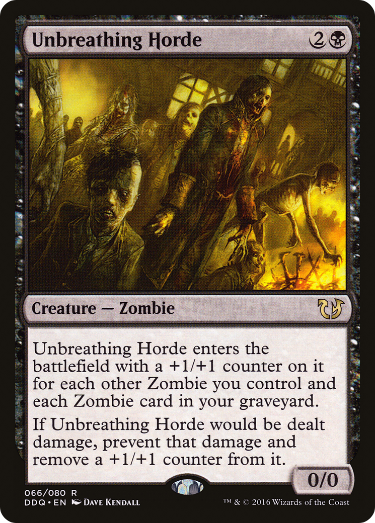 Unbreathing Horde (066) - Duel Decks: Blessed vs. Cursed