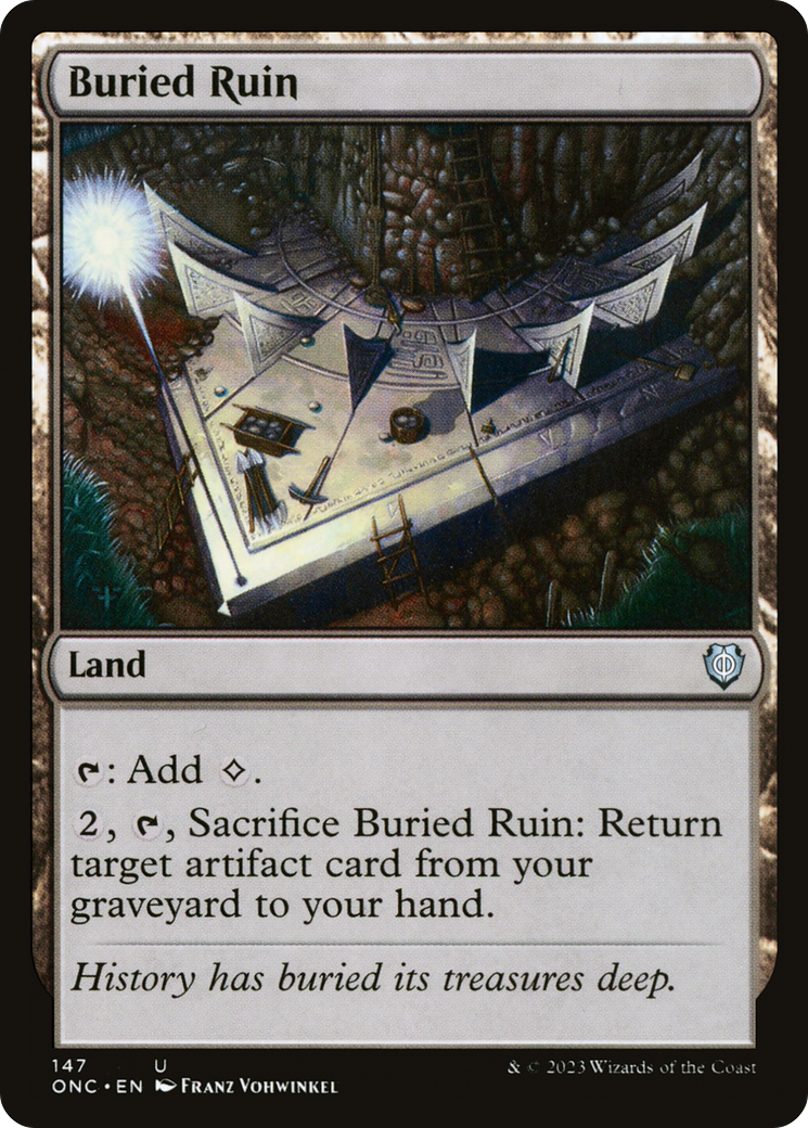 Buried Ruin (147) - Phyrexia: All Will Be One Commander