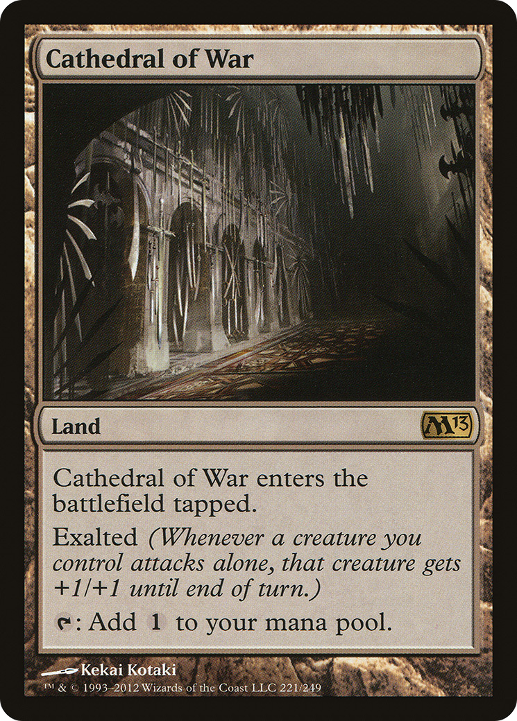 Cathedral of War (221) Foil - Magic 2013