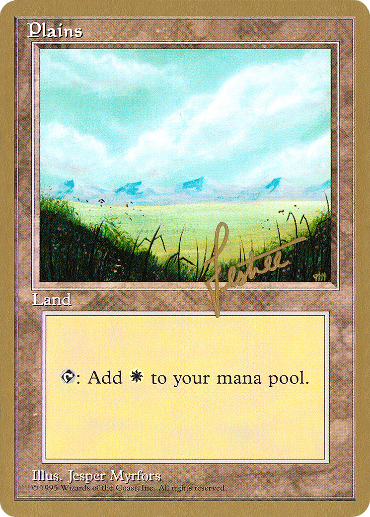 Plains (C) - 1996 Bertrand Lestree (4ED) - Pro Tour Collector Set