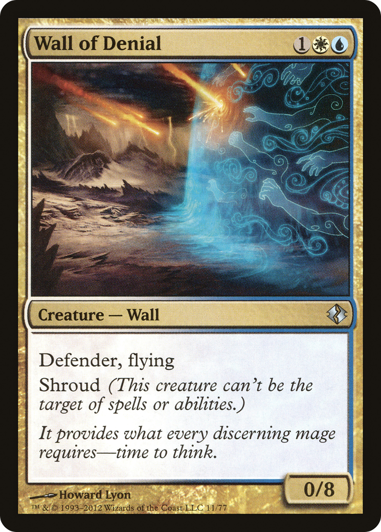 Wall of Denial (011) - Duel Decks: Venser vs. Koth