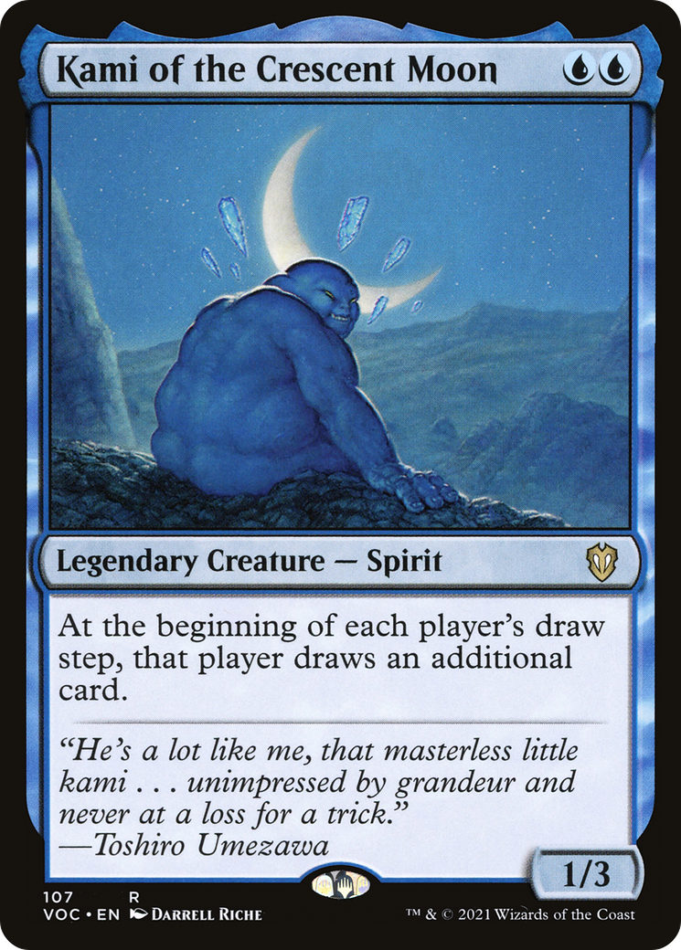 Kami of the Crescent Moon (107) - Crimson Vow Commander