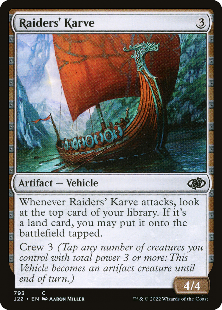 Raiders' Karve (793) - Jumpstart 2022