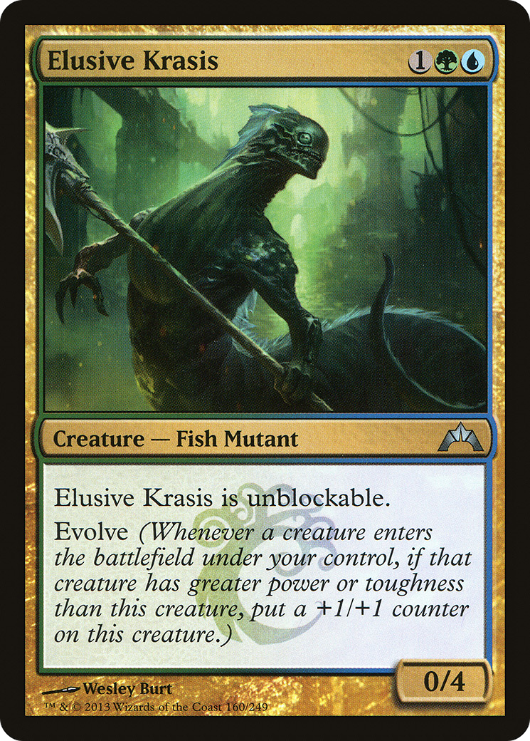 Elusive Krasis (160) Foil - Gatecrash