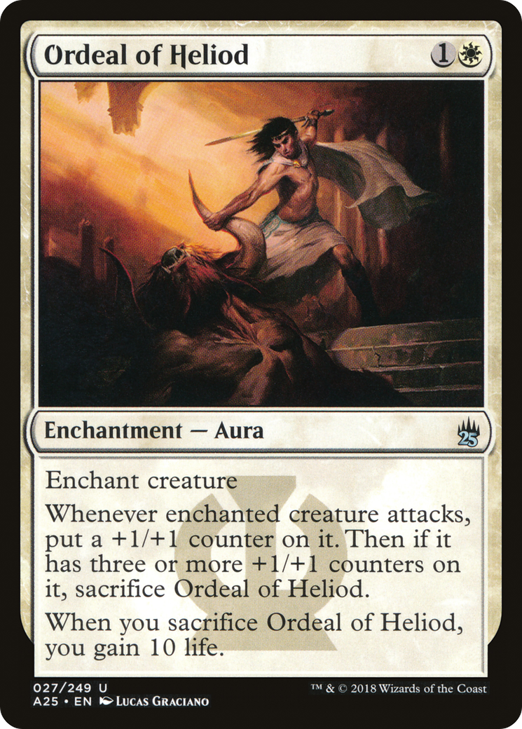 Ordeal of Heliod (027) Foil - Masters 25