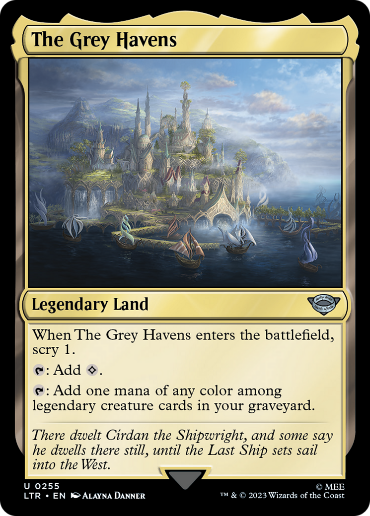 The Grey Havens (255) Foil - The Lord of the Rings: Tales of Middle-earth