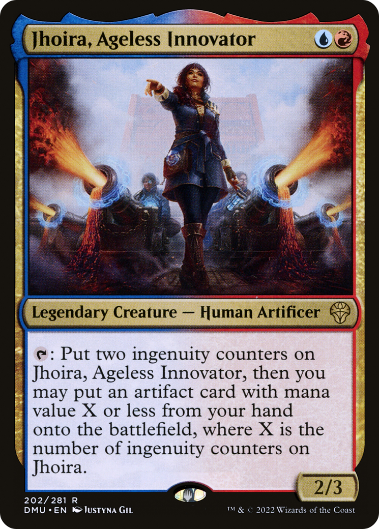 Jhoira, Ageless Innovator (202) Foil - Dominaria United