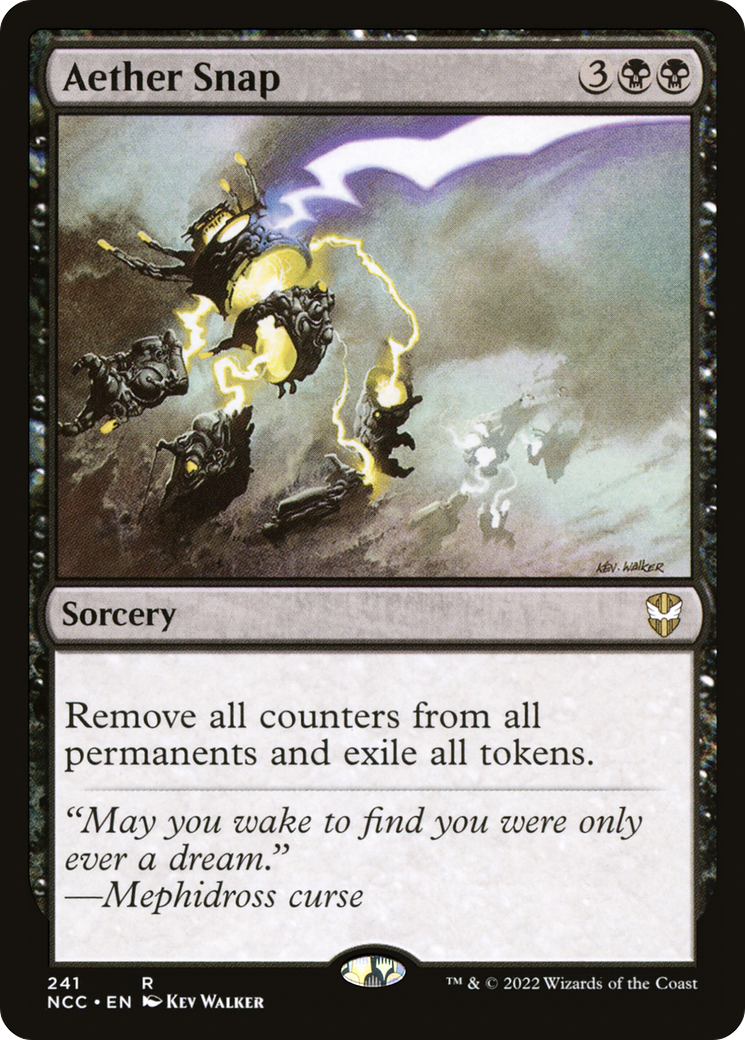 Aether Snap (241) - New Capenna Commander