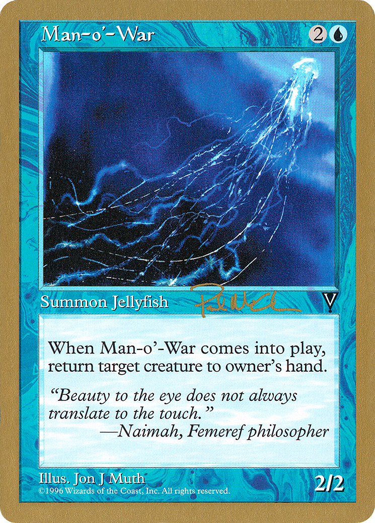 Man-o'-War - 1997 Paul McCabe (VIS) (Retro) - World Championship Decks 1997