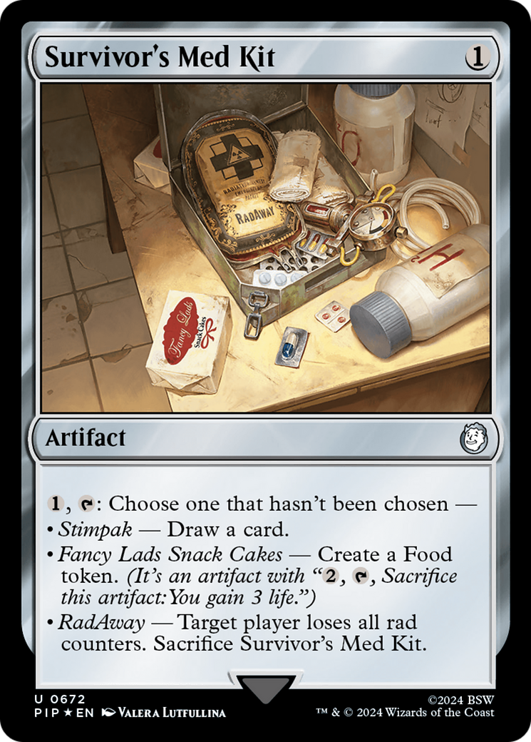 Survivor's Med Kit (Surge Foil) (672) Foil - Fallout