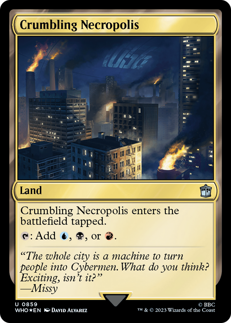Crumbling Necropolis (859) Foil - Doctor Who