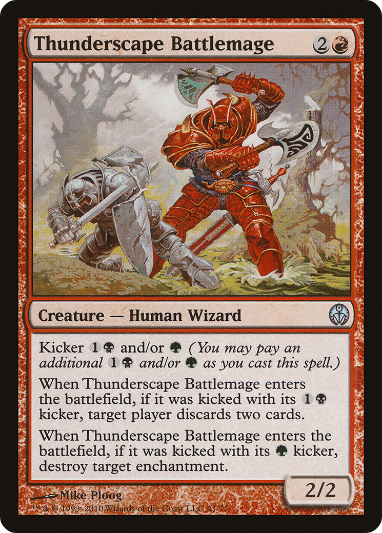 Thunderscape Battlemage (041) - Duel Decks: Phyrexia vs. the Coalition