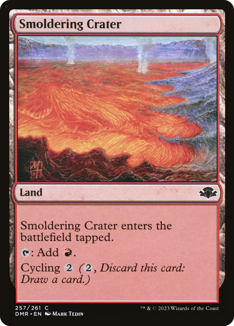 Smoldering Crater (257) - Dominaria Remastered