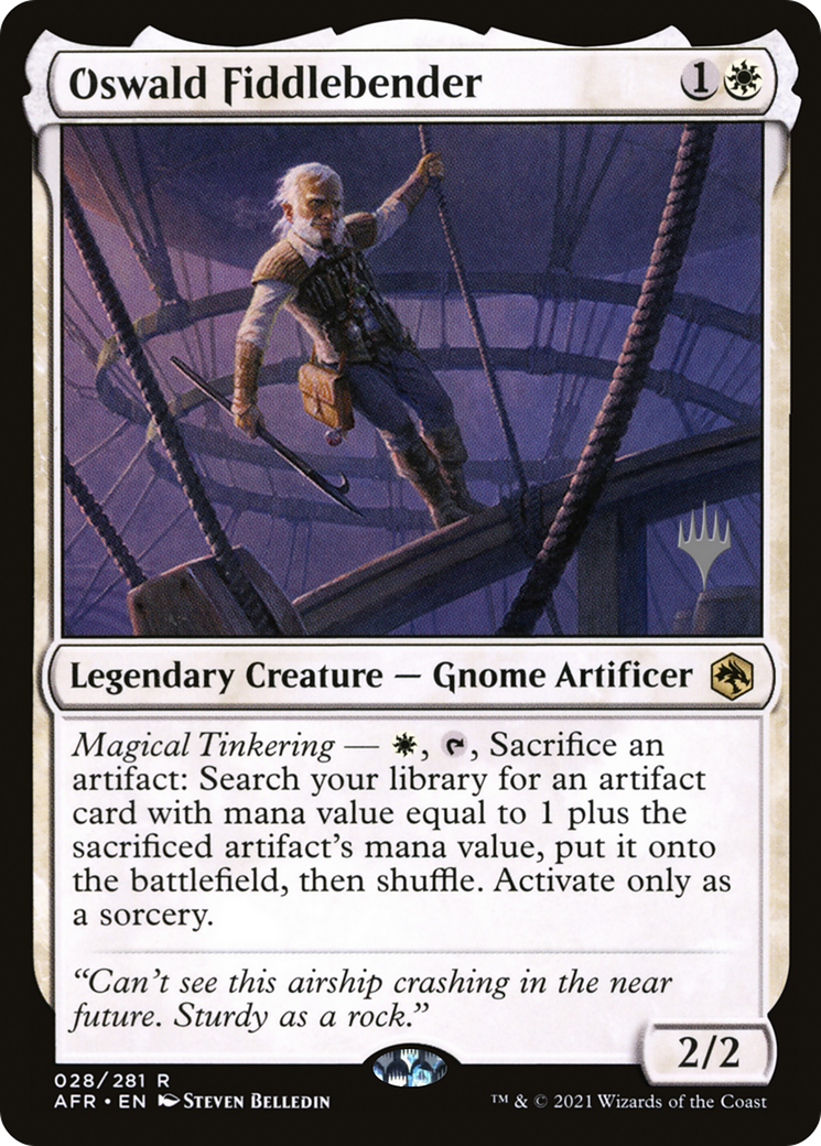 Oswald Fiddlebender (028) - Adventures in the Forgotten Realms Promos