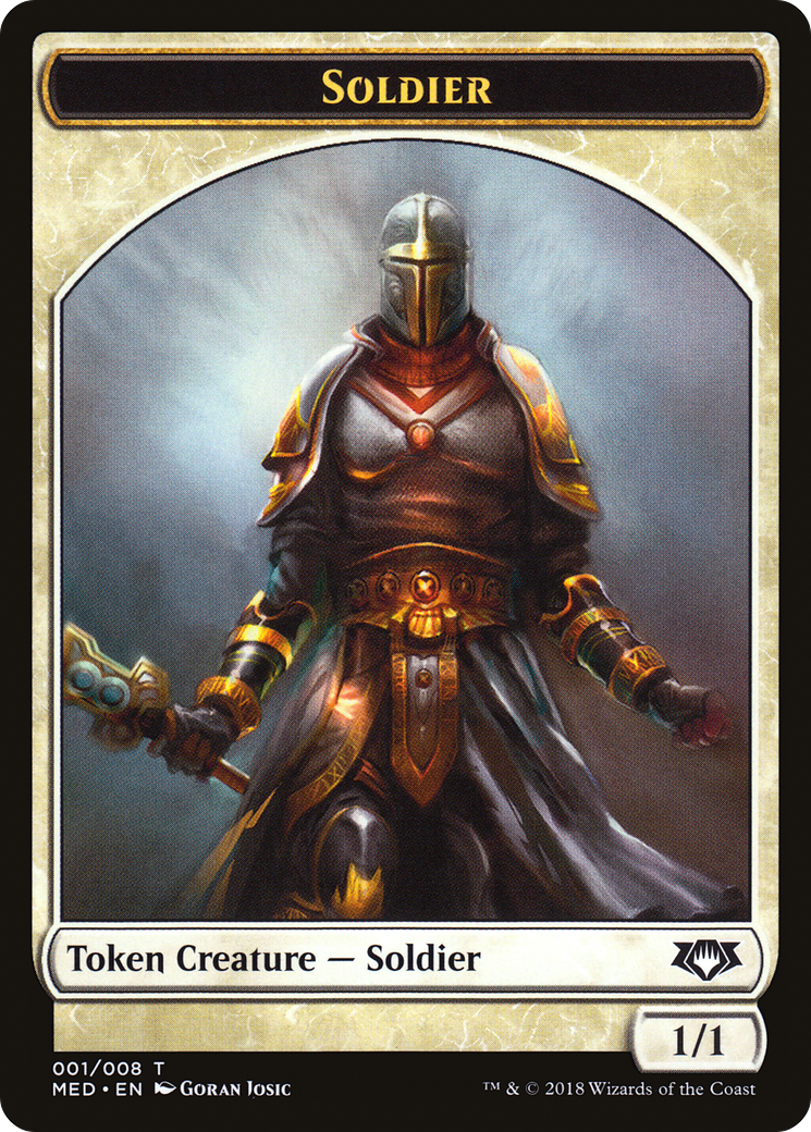 Soldier Token (001) - Mythic Edition Tokens