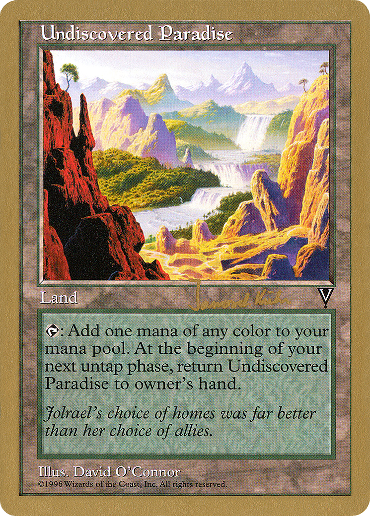 Undiscovered Paradise - 1997 Janosch Kuhn (VIS) (Retro) - World Championship Decks 1997