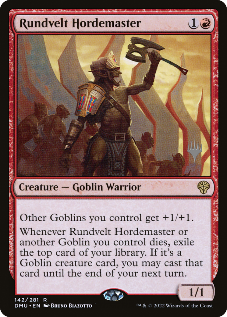 Rundvelt Hordemaster (142) - Dominaria United Promos