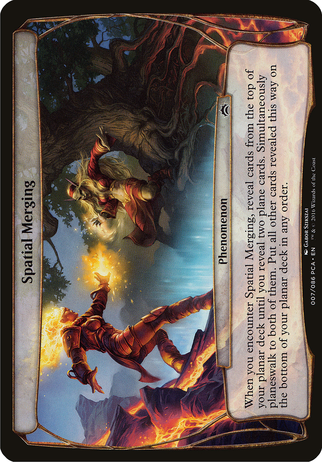 Spatial Merging (Planechase Anthology) - Planechase Anthology Planes