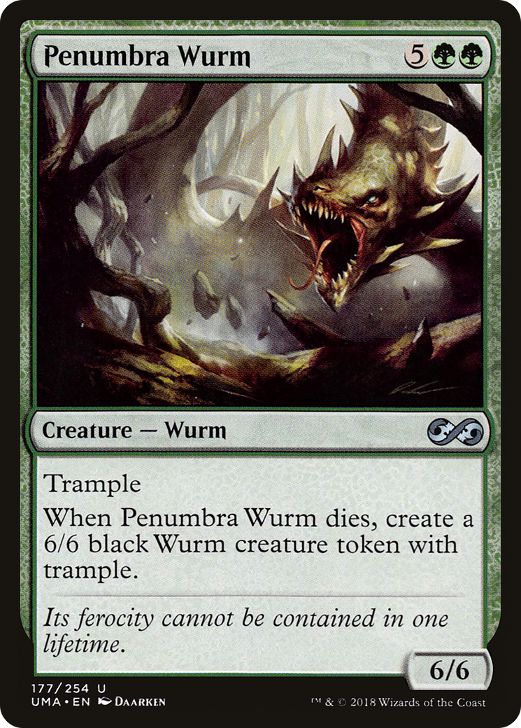 Penumbra Wurm (177) - Ultimate Masters Foil
