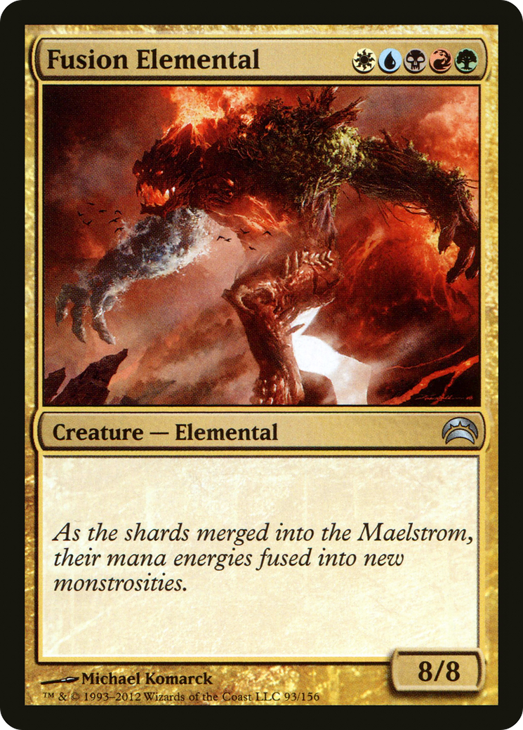 Fusion Elemental (093) Foil - Planechase 2012
