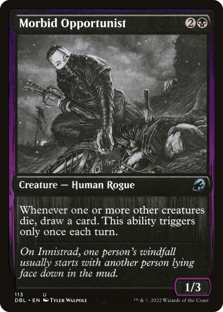 Morbid Opportunist (113) - Innistrad: Double Feature