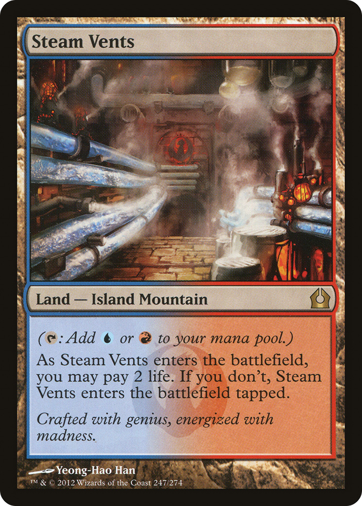 Steam Vents (247) - Return to Ravnica