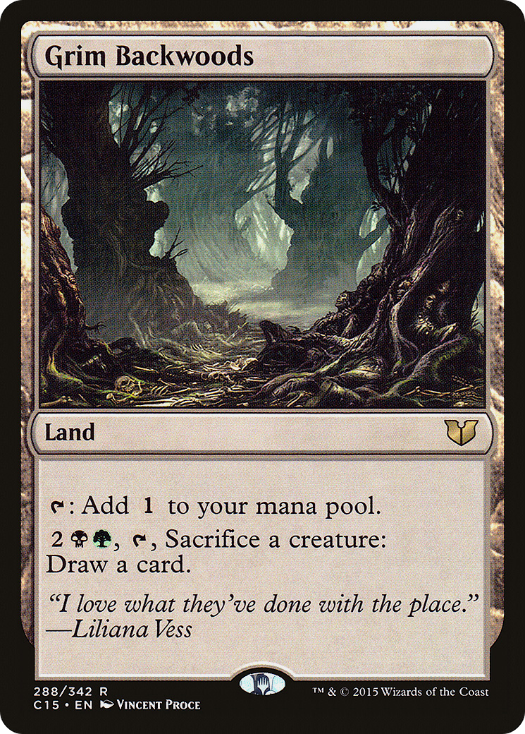Grim Backwoods (288) - Commander 2015
