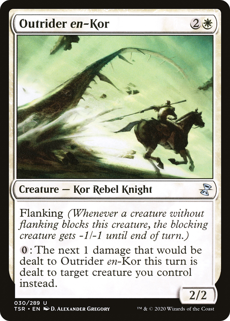 Outrider en-Kor (030) Foil - Time Spiral Remastered