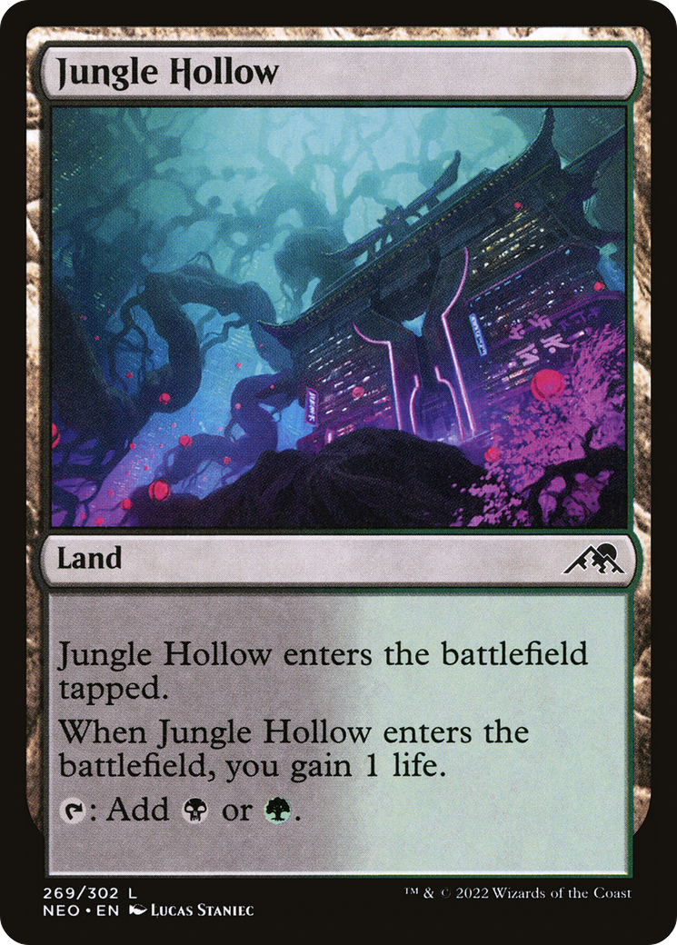 Jungle Hollow (269) Foil - Kamigawa: Neon Dynasty