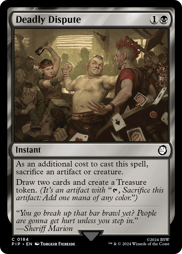 Deadly Dispute (184) Foil - Fallout