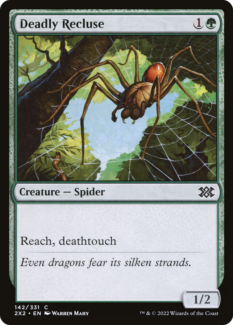 Deadly Recluse (142) - Double Masters 2022